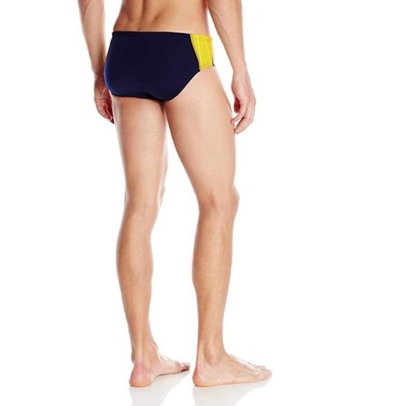 TYR Sport Men's Phoenix Splice  Racer Swimsuit Brief Size 34 L Swimwear NWOT - Picture 3 of 3